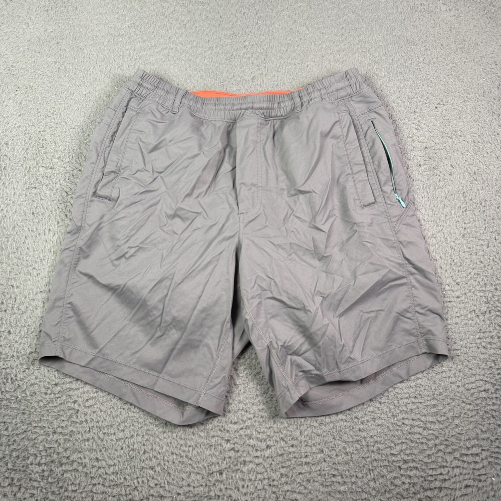 Birddogs Shorts Mens L Long Gray Boom For Your Boomstick Lined Gym 9"
